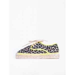 NEW VILAGALLO tropico blucher shoe in leopard